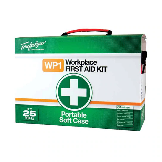 Trafalgar Workplace First Aid Kit Portable Soft Case