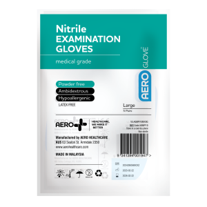 Large Nitrile Powder-Free Gloves Bag/10
