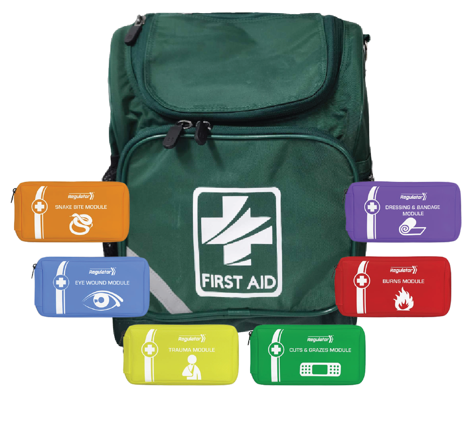First Aid Backpack modular