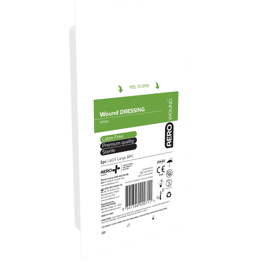 Wound Dressing #15 Large BPC